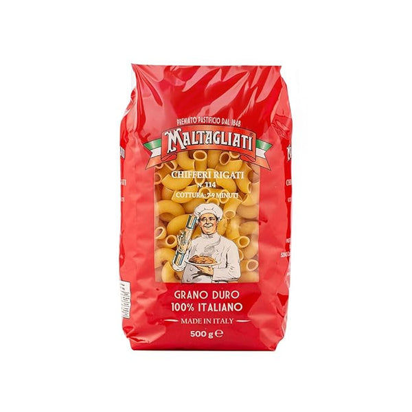 Maltaglati Pasta Semola Chifferi Rigati