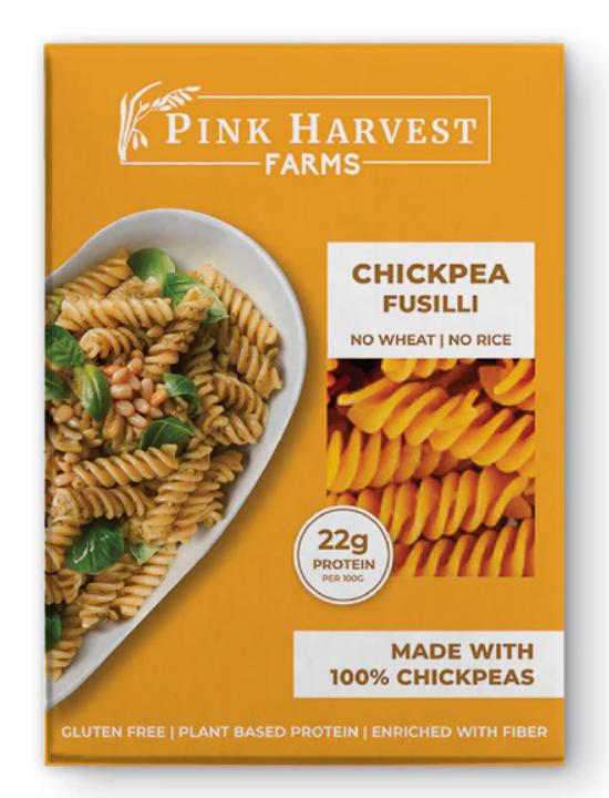 Pink Harvest Chickpea Fusili