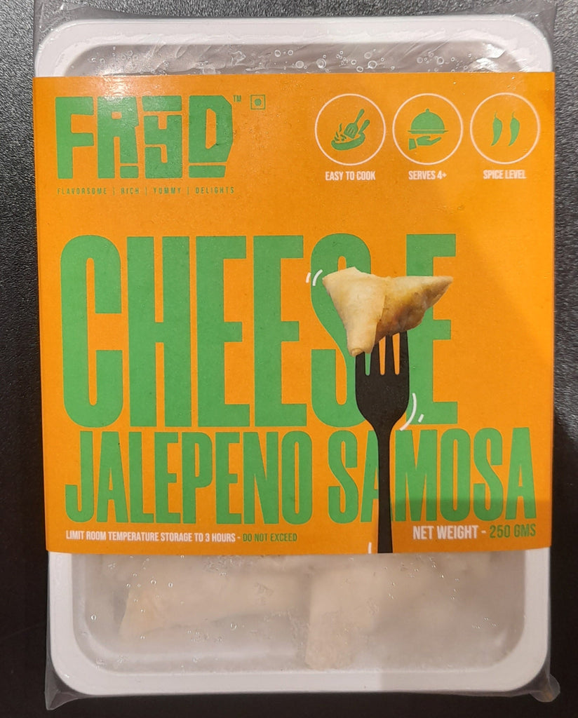 Fryd Cheese Jalapeno Samosa Jain
