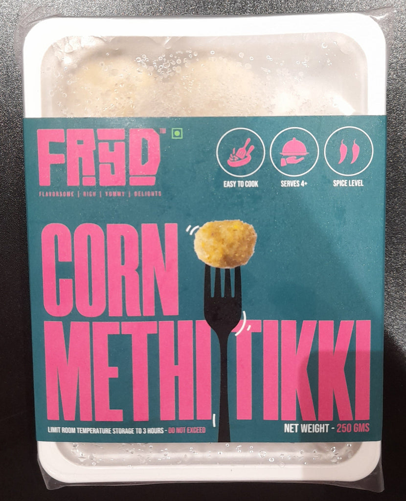 Fryd Corn Methi Tikki Non Jain