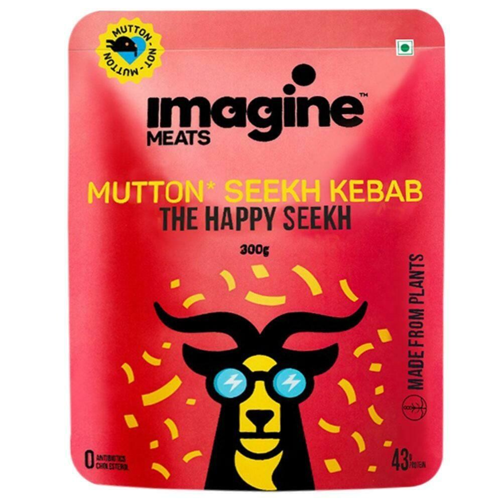 Imagine Meats Plant Based Mutton Seekh Kebab