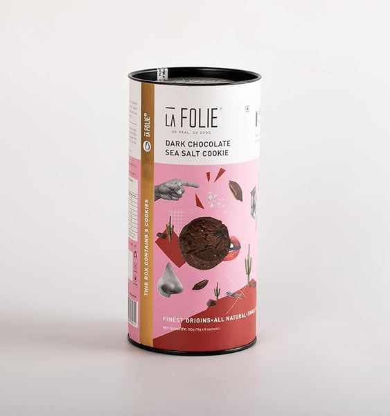 La Folie Dark Chocolate Sea Salt Cookie